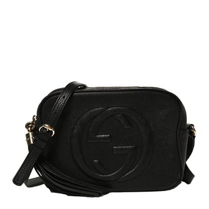 Gucci Pebbled Calfskin Small Soho Disco Bag Black 1 of 14