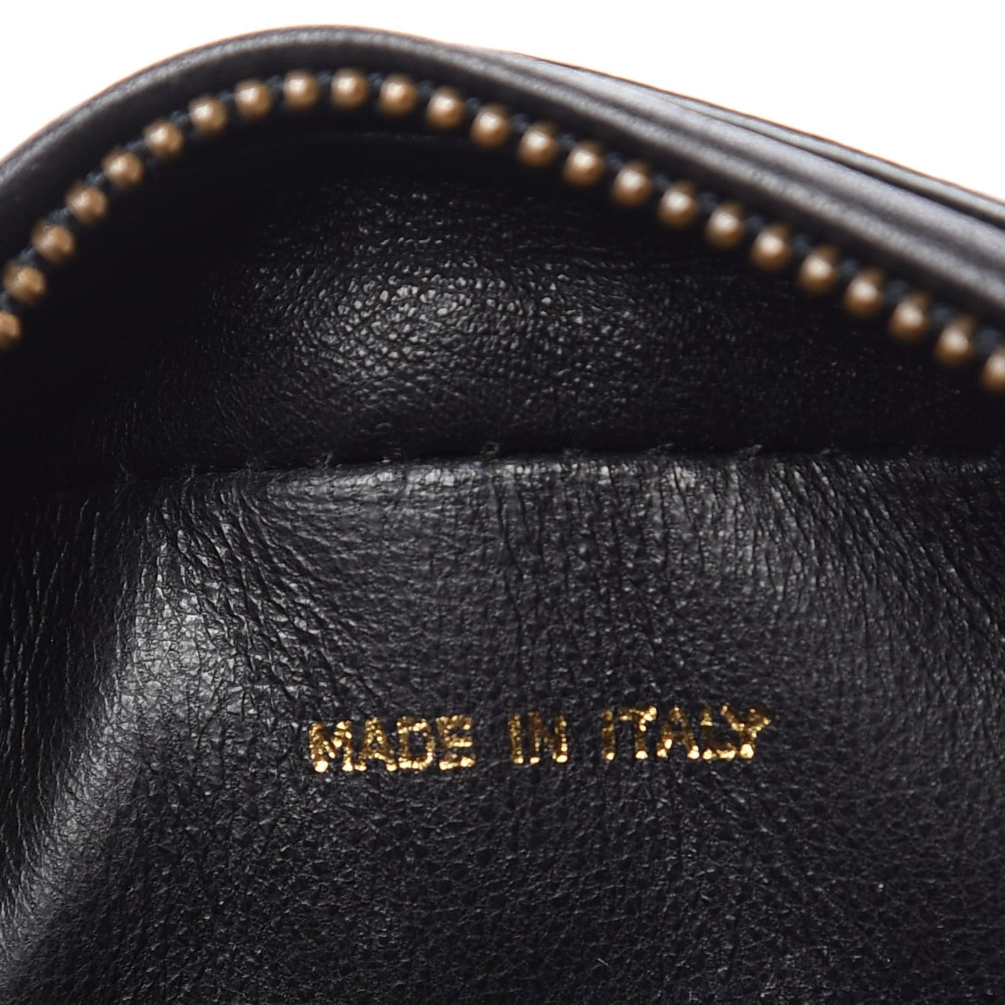 Patent Quilted Tassel Camera Case Black