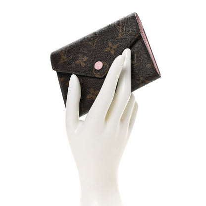 Louis Vuitton Monogram Victorine Wallet Rose Ballerine 2 of 9