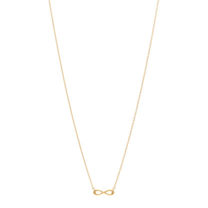 Tiffany 18K Yellow Gold Infinity Pendant Necklace 1 of 4