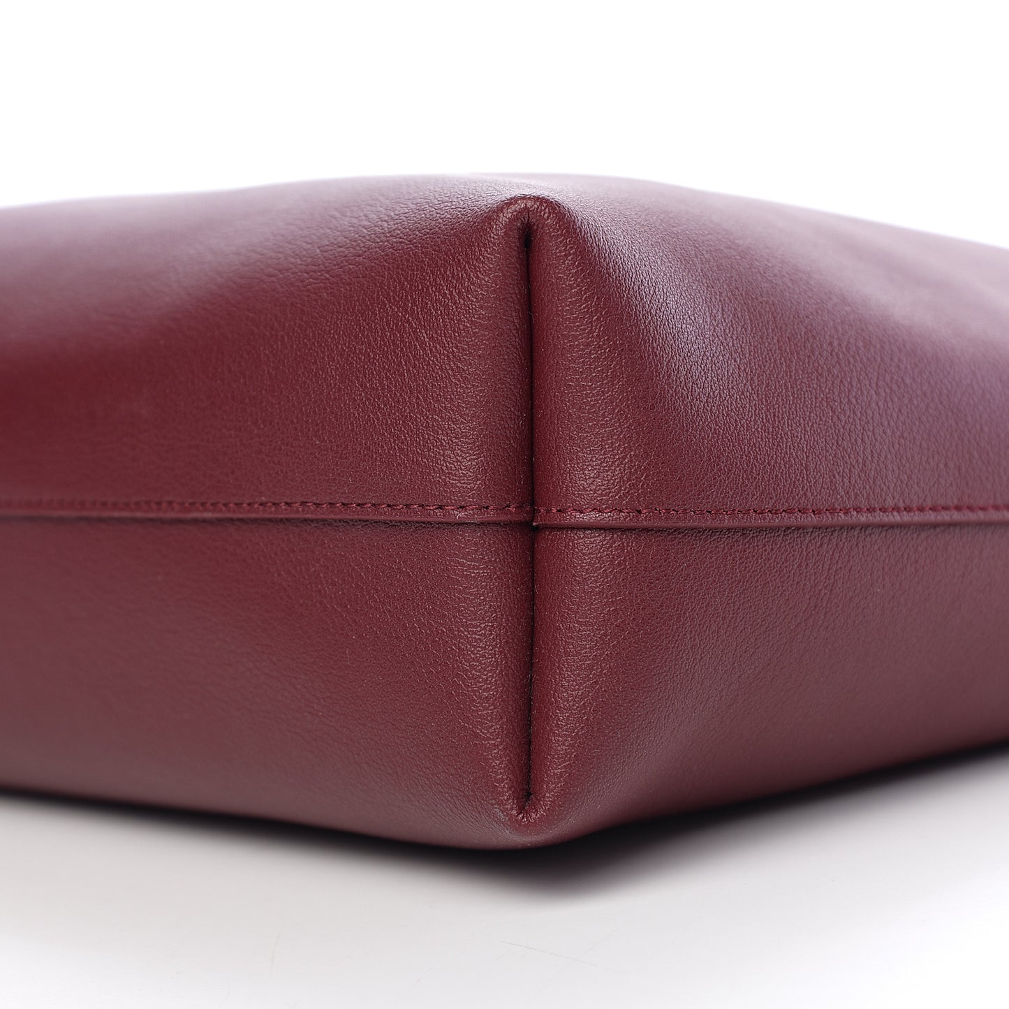 Calfskin Medium Shopping Tote Palissandre