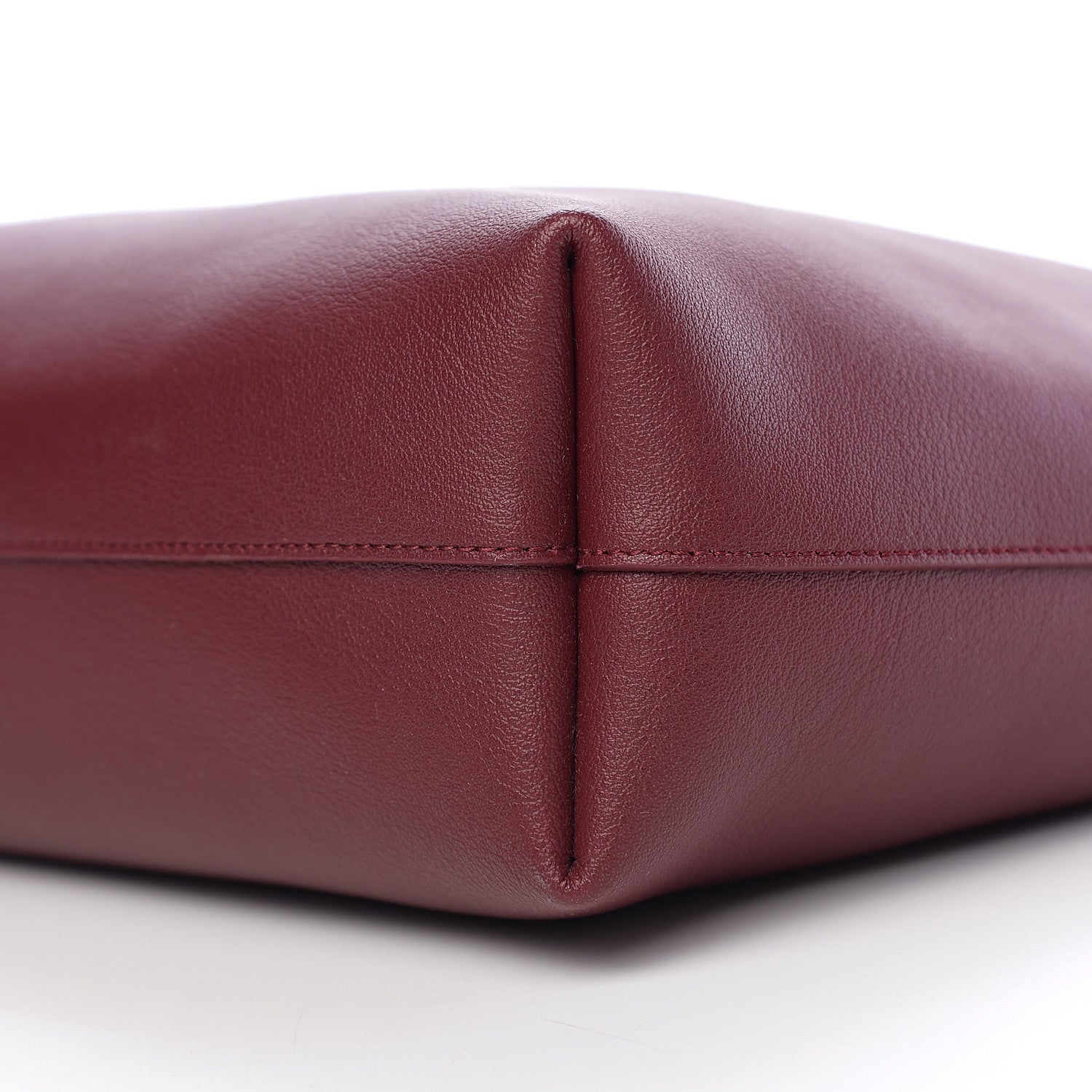 Saint Laurent Calfskin Medium Shopping Tote Palissandre 9 of 9