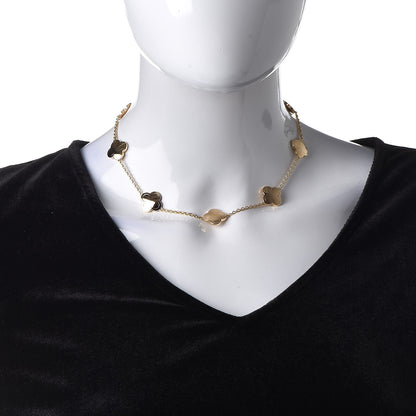 Van Cleef & Arpels 18K Yellow Gold Pure Alhambra 9 Motif Necklace 2 of 5