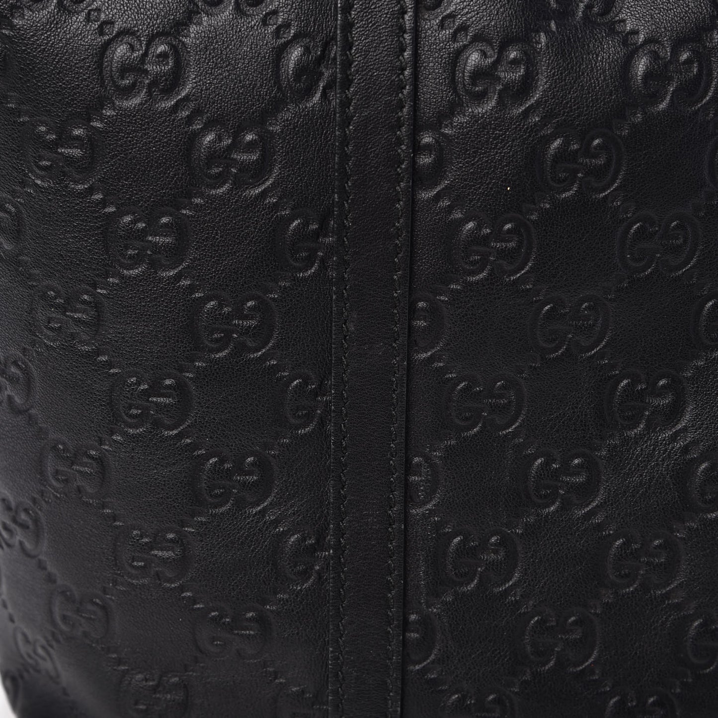 Guccissima Vitello Tender Medium Joy Tote Black