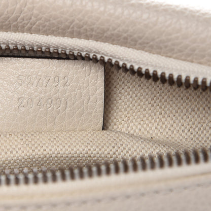 Gucci Grained Calfskin Small Logo Belt Bag White 7 of 7