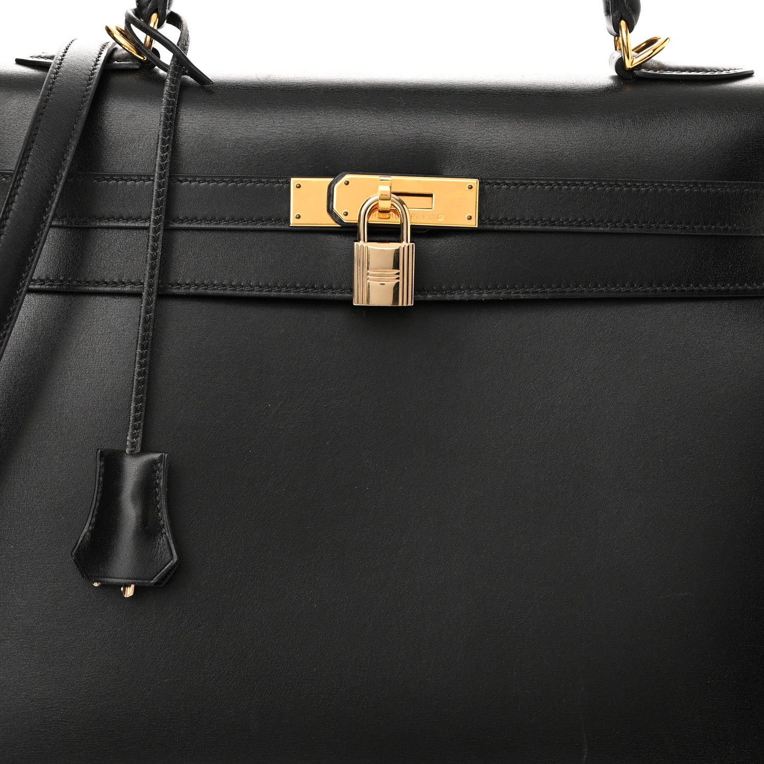 Hermes Box Kelly Sellier 35 Black 8 of 19