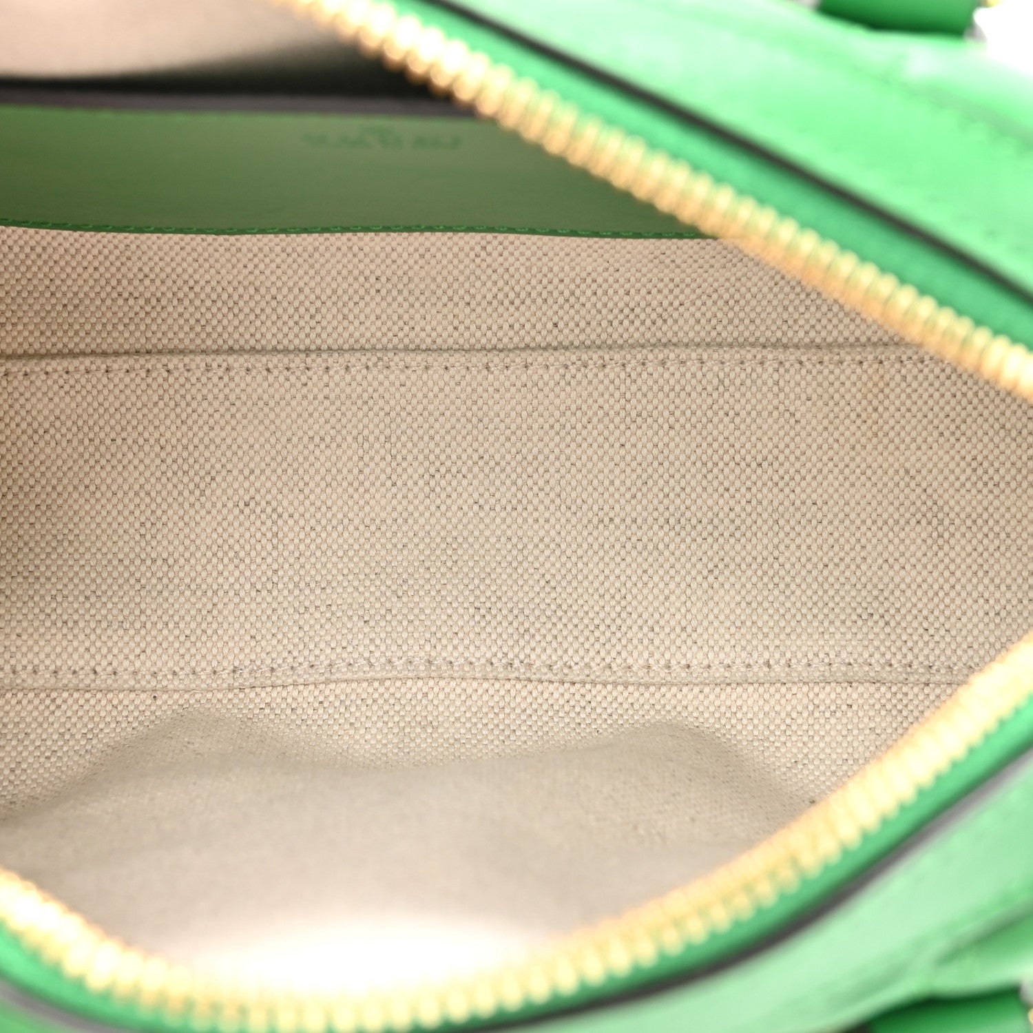 Gucci Calfskin GG Matelasse Mini Bowler Bag Spring Green Natural 5 of 10