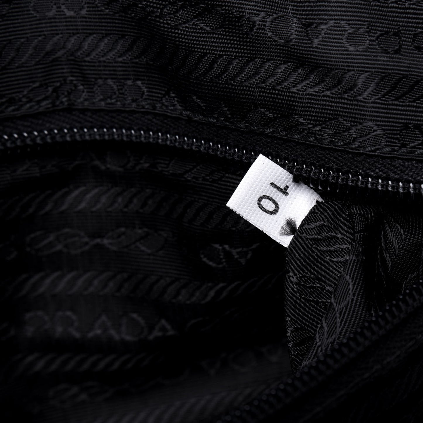 Tessuto Nylon Sport Shoulder Bag Black
