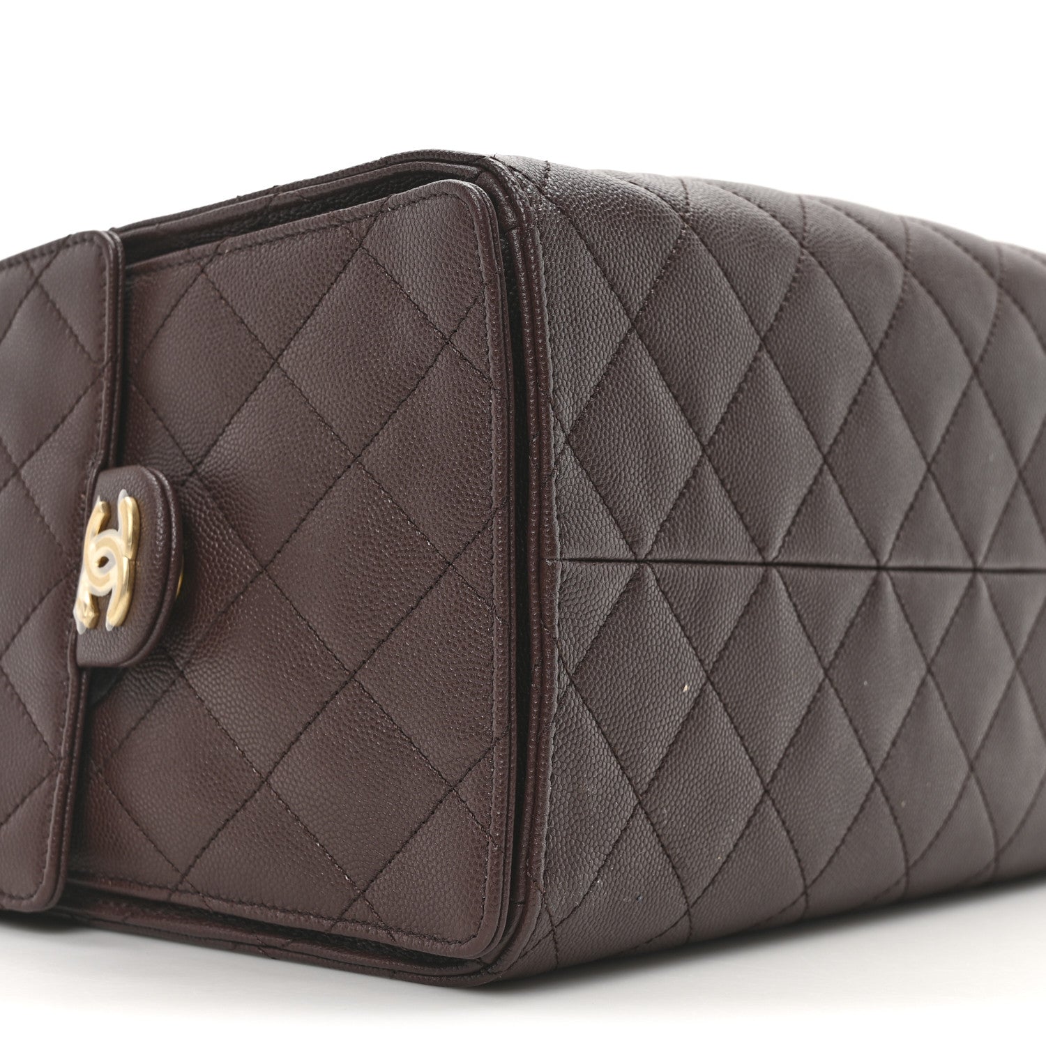 Chanel Caviar Quilted Medium Chanel 25 Handbag Dark Brown 9 of 11