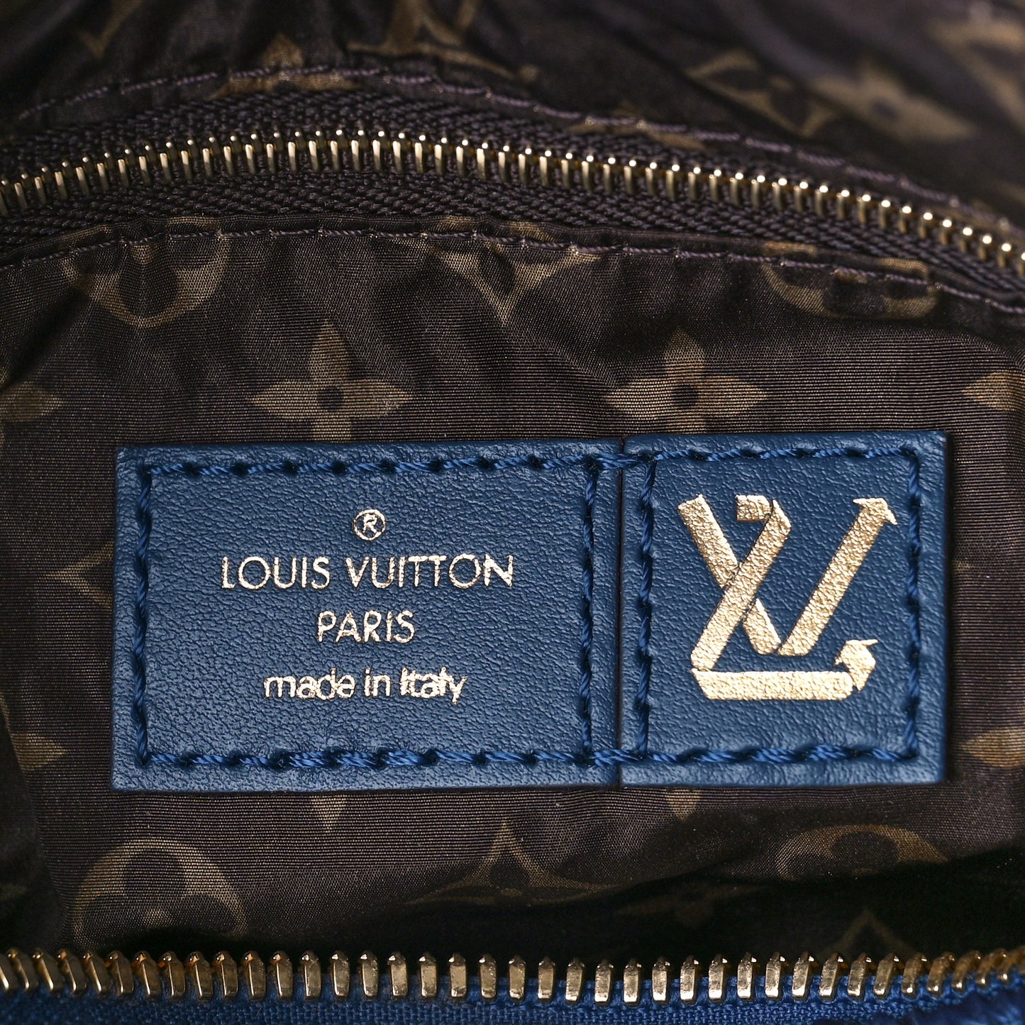 Econyl Mini Monogram Pillow Speedy Bandouliere 25 Navy