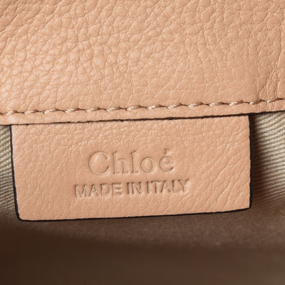 Chloe Suede Calfskin Mini Faye Backpack Blush Nude 8 of 9