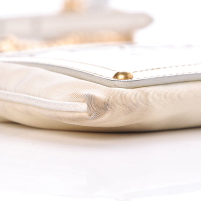 Prada Tessuto Nylon Saffiano Logo Crossbody Bag Talco 13 of 14