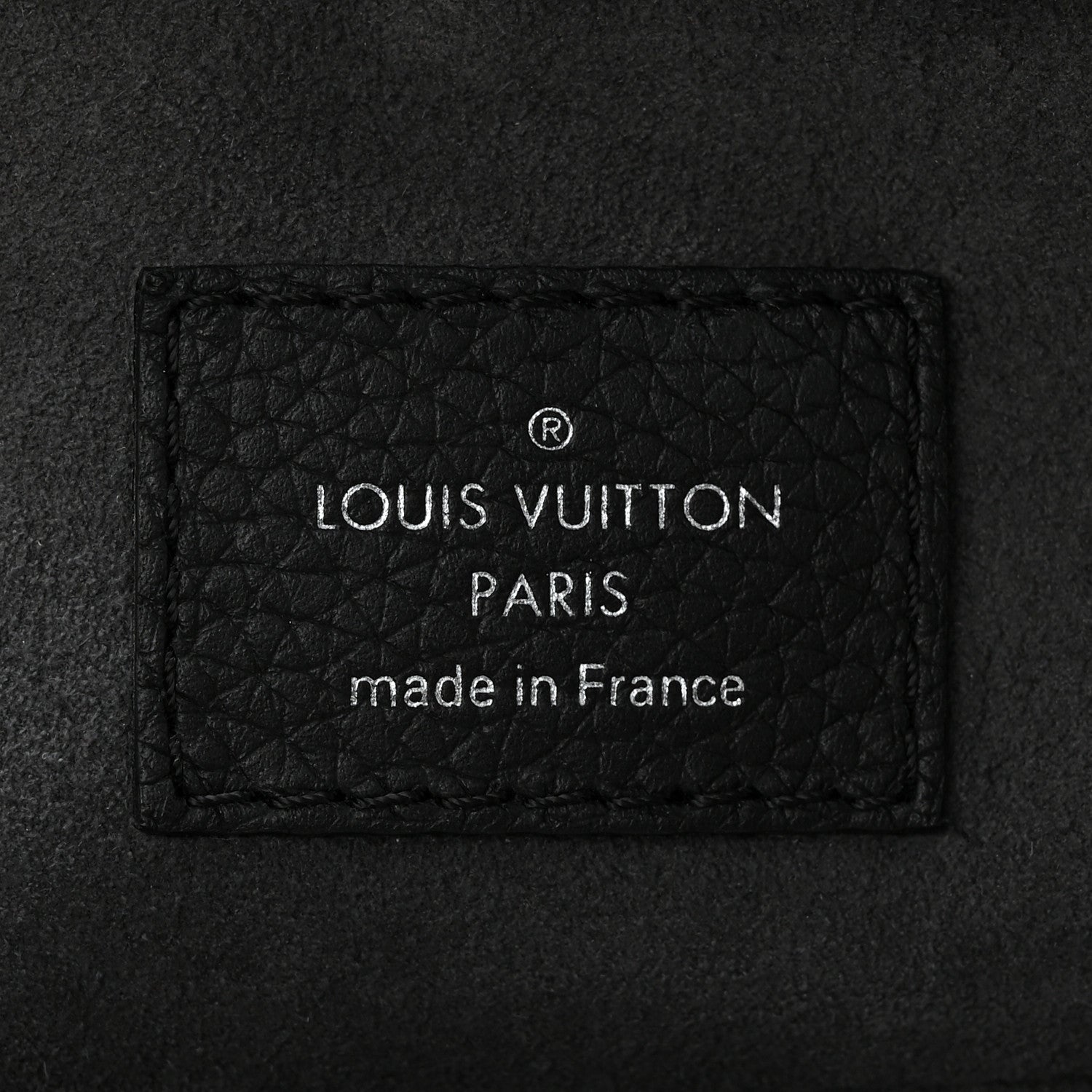 Louis Vuitton Mahina Why Knot MM Black 6 of 9