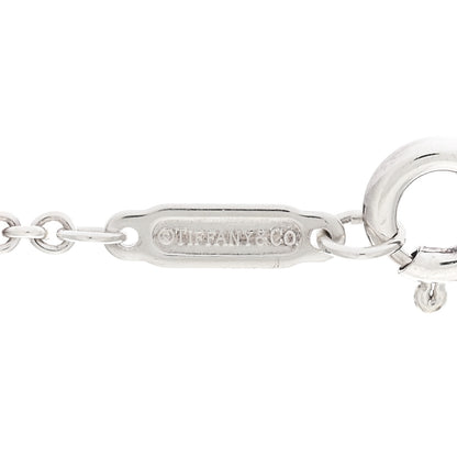 Tiffany Sterling Silver Puffed Heart Pendant Necklace 5 of 5