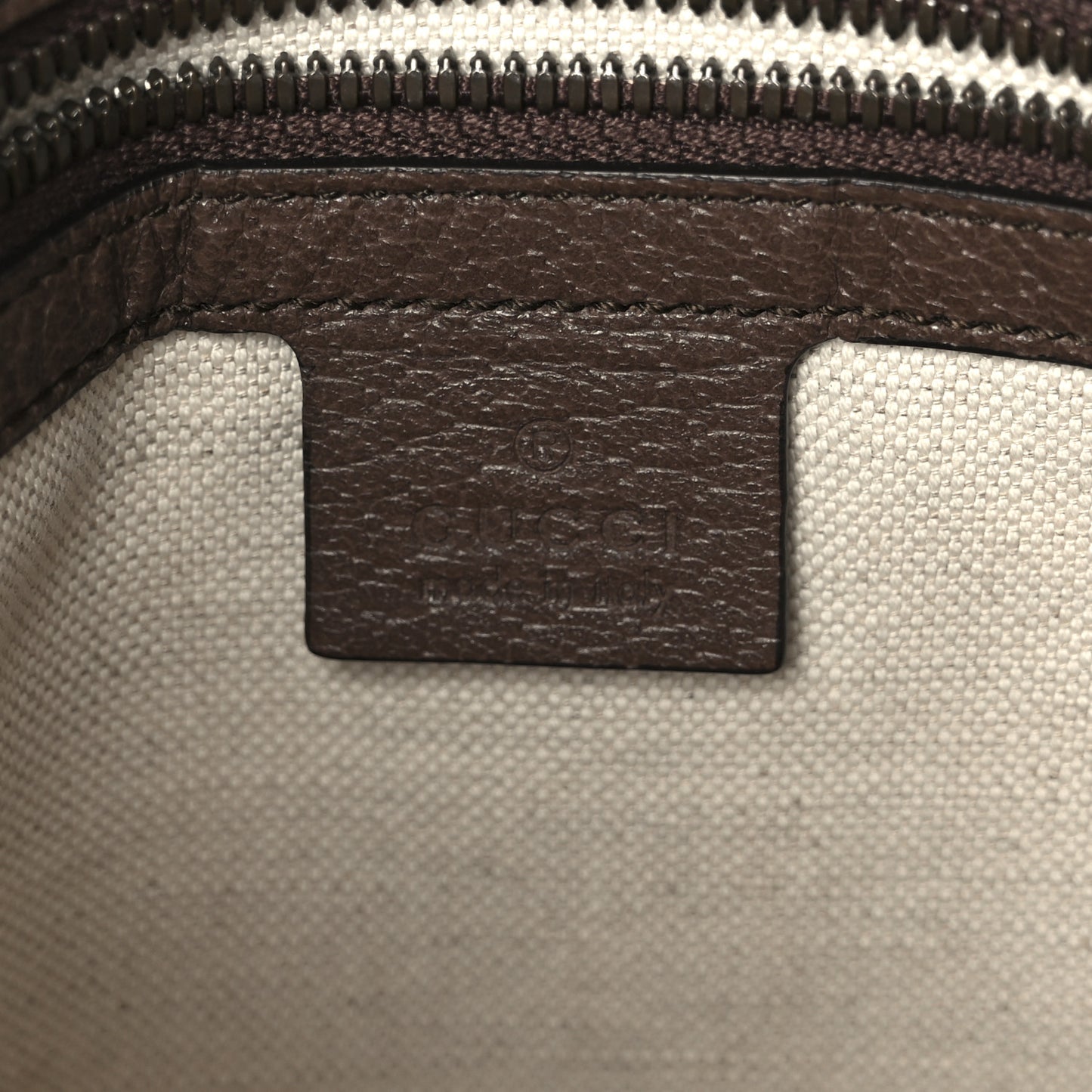 GG Supreme Monogram Web Small Ophidia Messenger Bag Brown