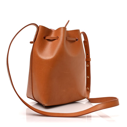Mansur Gavriel Calfskin Mini Bucket Bag Cammello Rosa 3 of 8