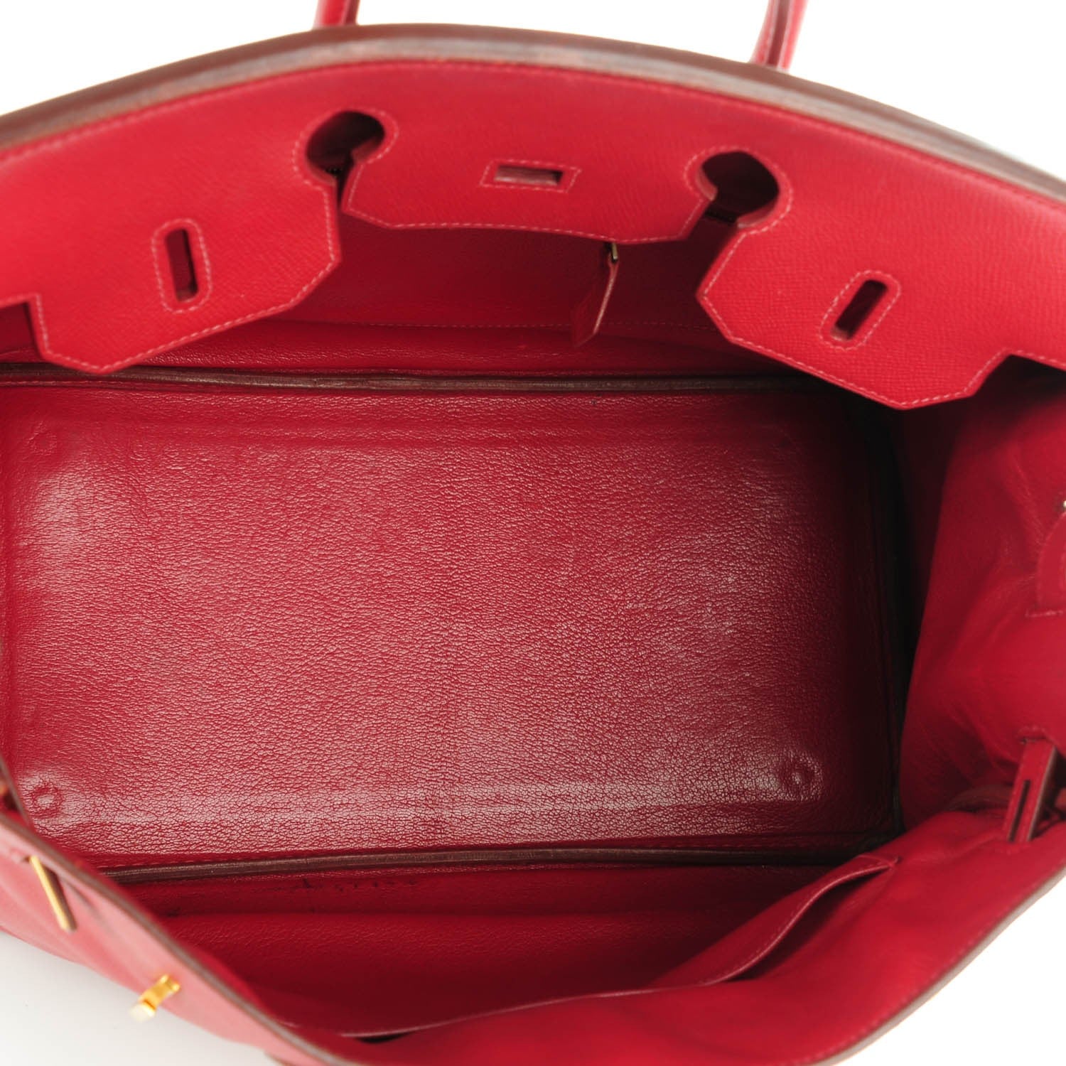 Hermes Courchevel HAC Birkin 32 Rouge 7 of 29