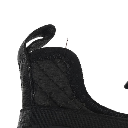 Chanel Suede Calfskin Mixed Fibers CC Sneakers 40 Black 10 of 10