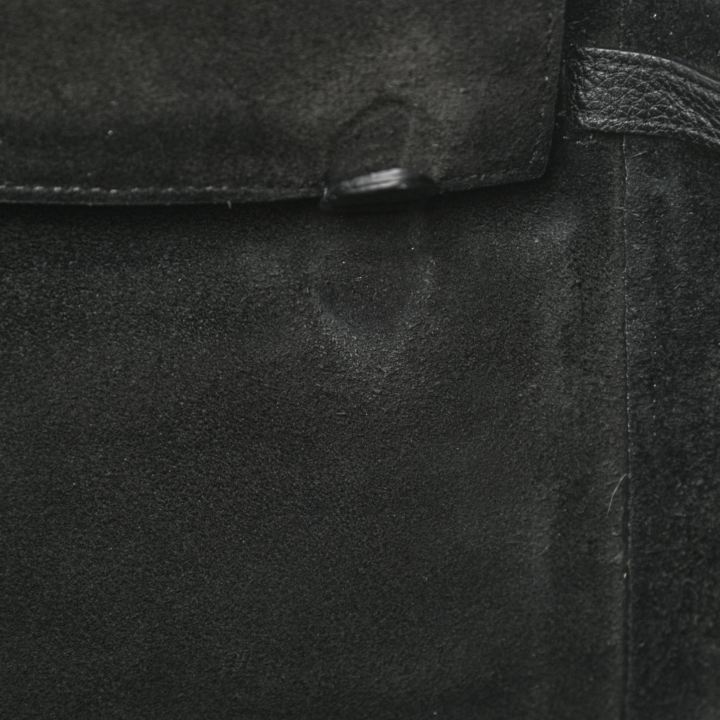 Soft Grained Calfskin Small Belt Cabas Phantom Black