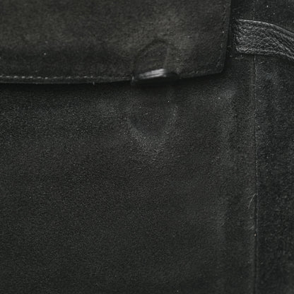 Celine Soft Grained Calfskin Small Belt Cabas Phantom Black 12 of 15