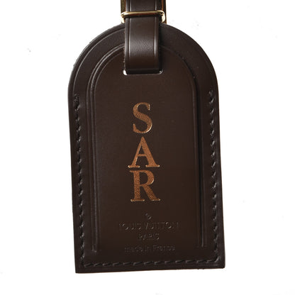 Louis Vuitton Calfskin Luggage Tag Ebene 3 of 4