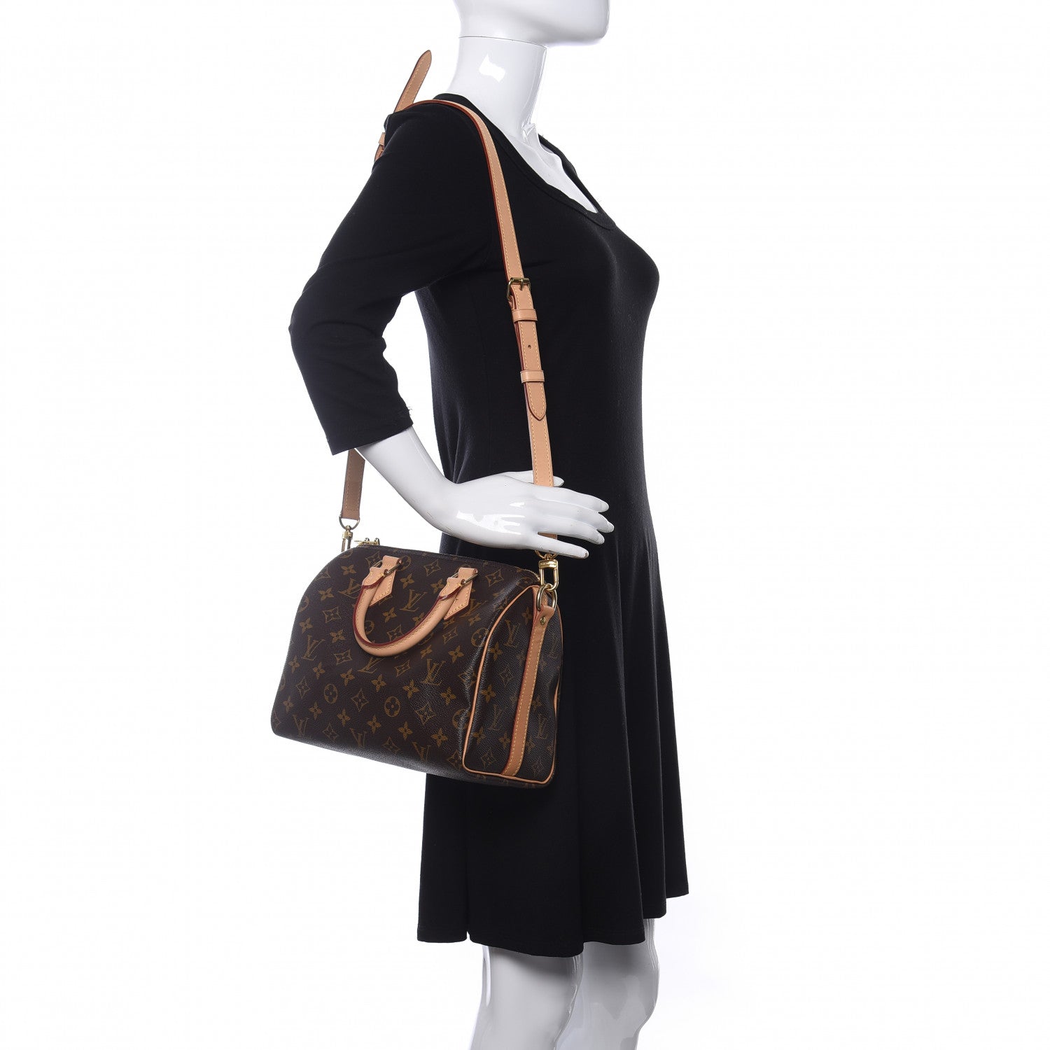 Louis Vuitton Monogram Speedy Bandouliere 25 2 of 11