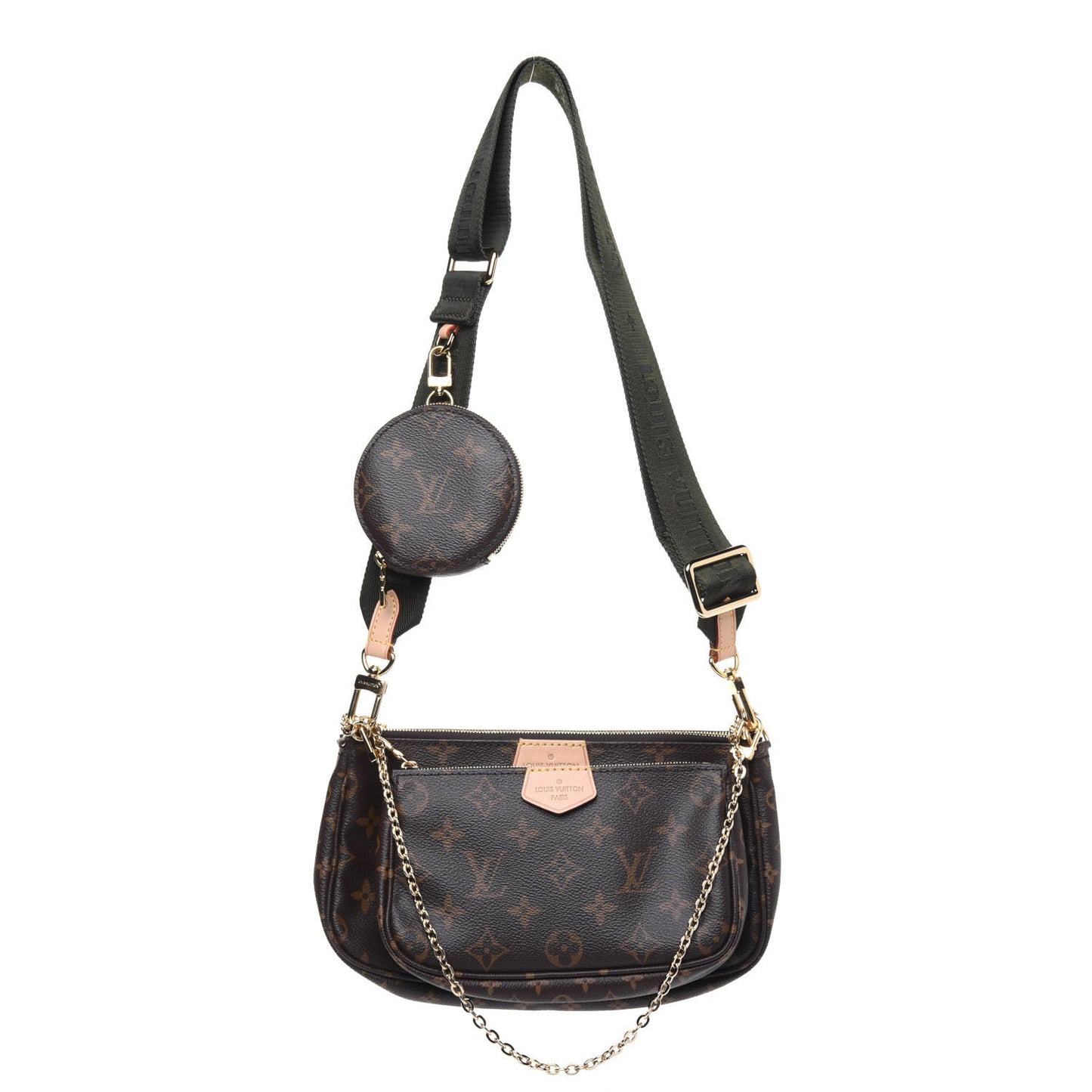 Monogram Multi Pochette Accessories Kaki