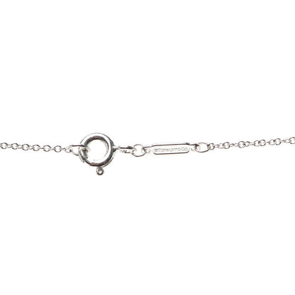 Tiffany Sterling Silver NY Tag Necklace Red 4 of 6