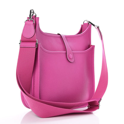 Hermes Taurillon Clemence Evelyne III PM Magnolia 3 of 7