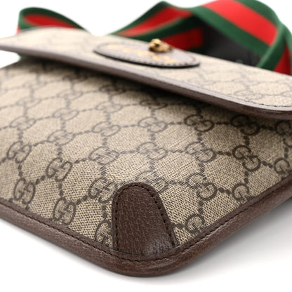 Gucci GG Supreme Monogram Neo Vintage Web Belt Bag Brown 9 of 9