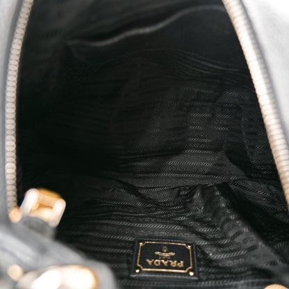 Prada Vitello Daino Hobo Black 5 of 11