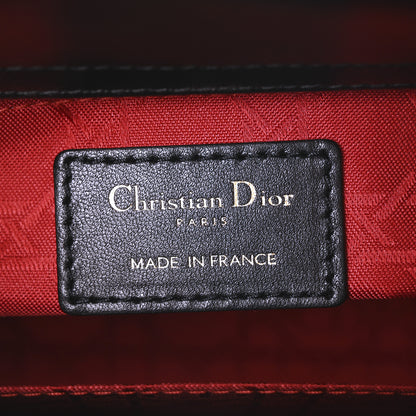 Christian Dior Lambskin Cannage Small My ABCDior Lady Dior Black 6 of 11