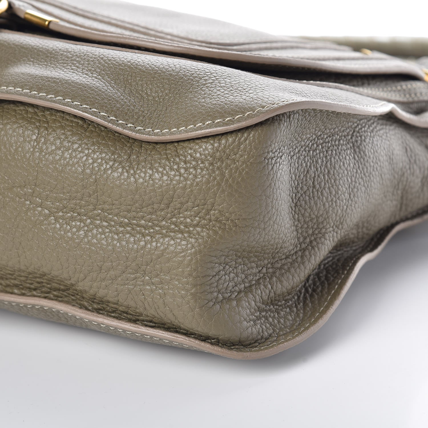 Chloe Calfskin Medium Marcie Satchel Baobab Green 6 of 9