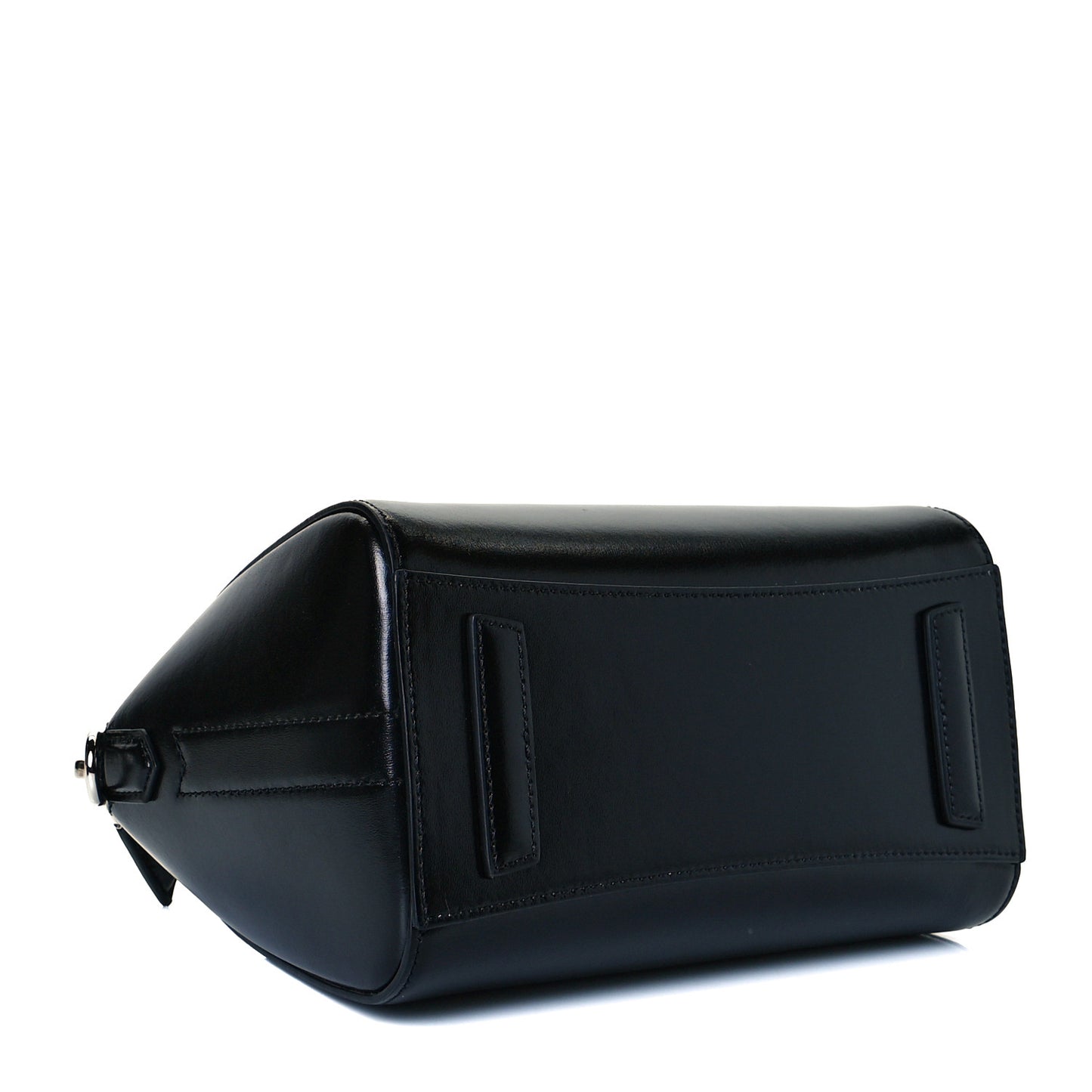 Shiny Lord Calfskin Mini Antigona Black