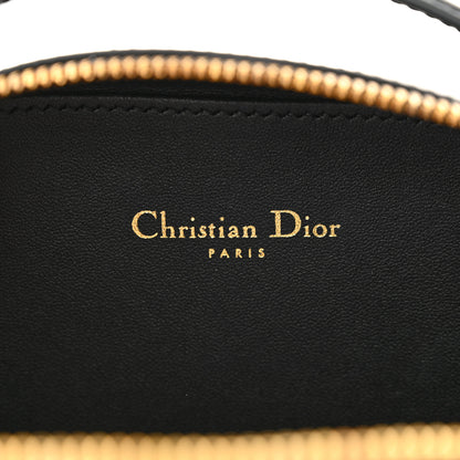Christian Dior Calfskin CD Signature Oval Crossbody Camera Bag Black 7 of 10