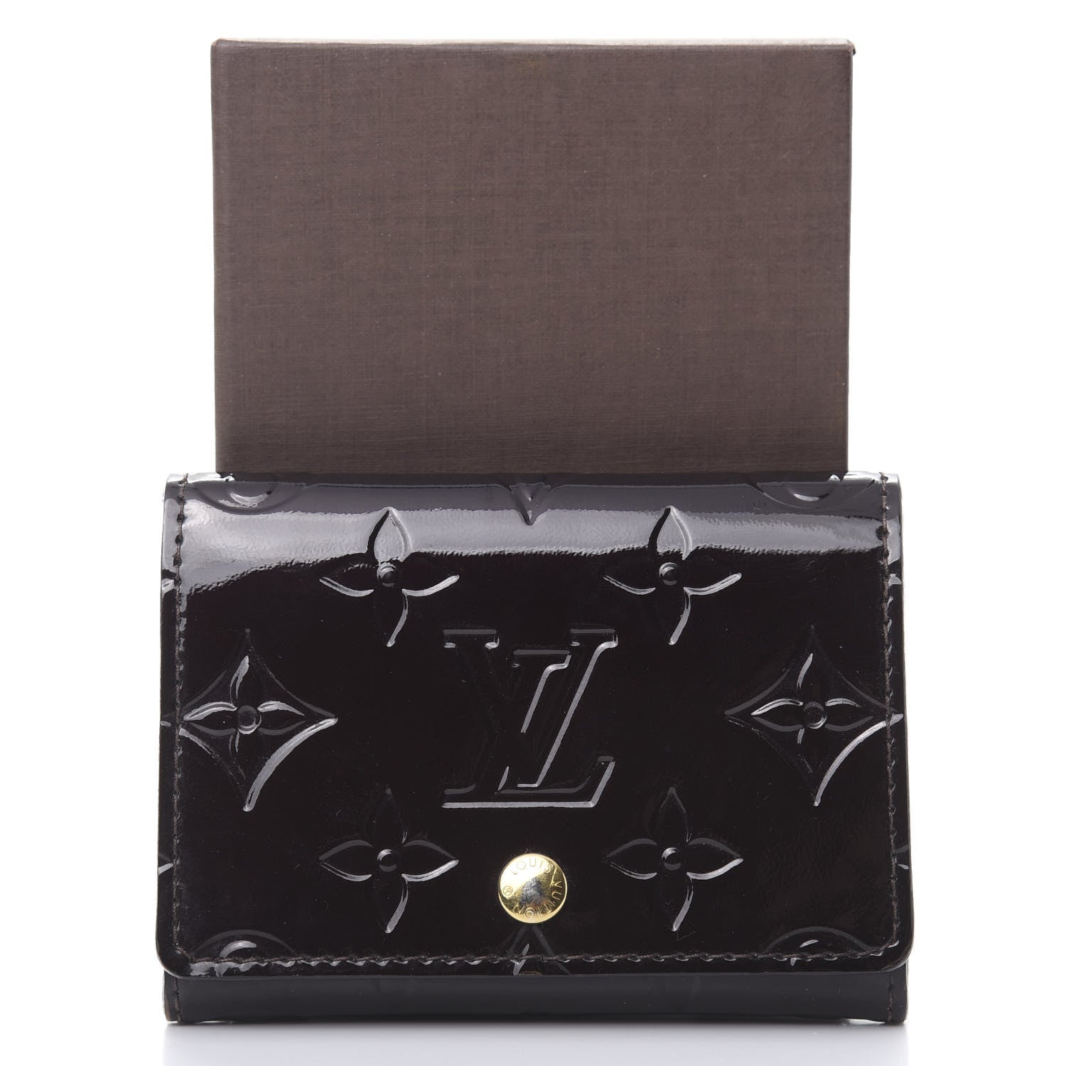 Louis Vuitton Vernis Business Card Holder Amarante 12 of 12