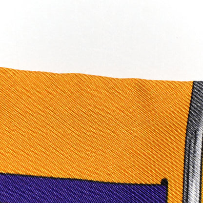 Hermes Silk Grand Manege Fleuri Twilly 6 of 7