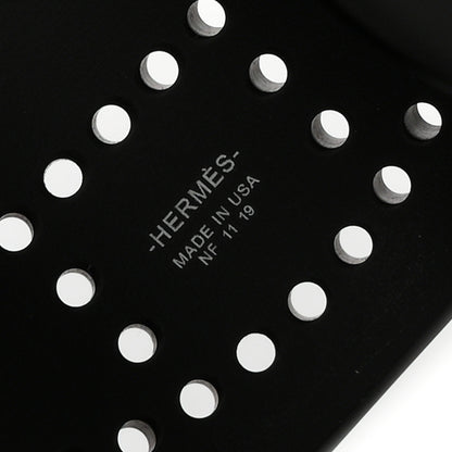 Hermes Aluminium Evelyne Sunset Cuff Bracelet T2 Black 4 of 5