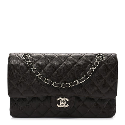 Chanel Caviar Quilted Medium Double Flap Brown 1 of 9