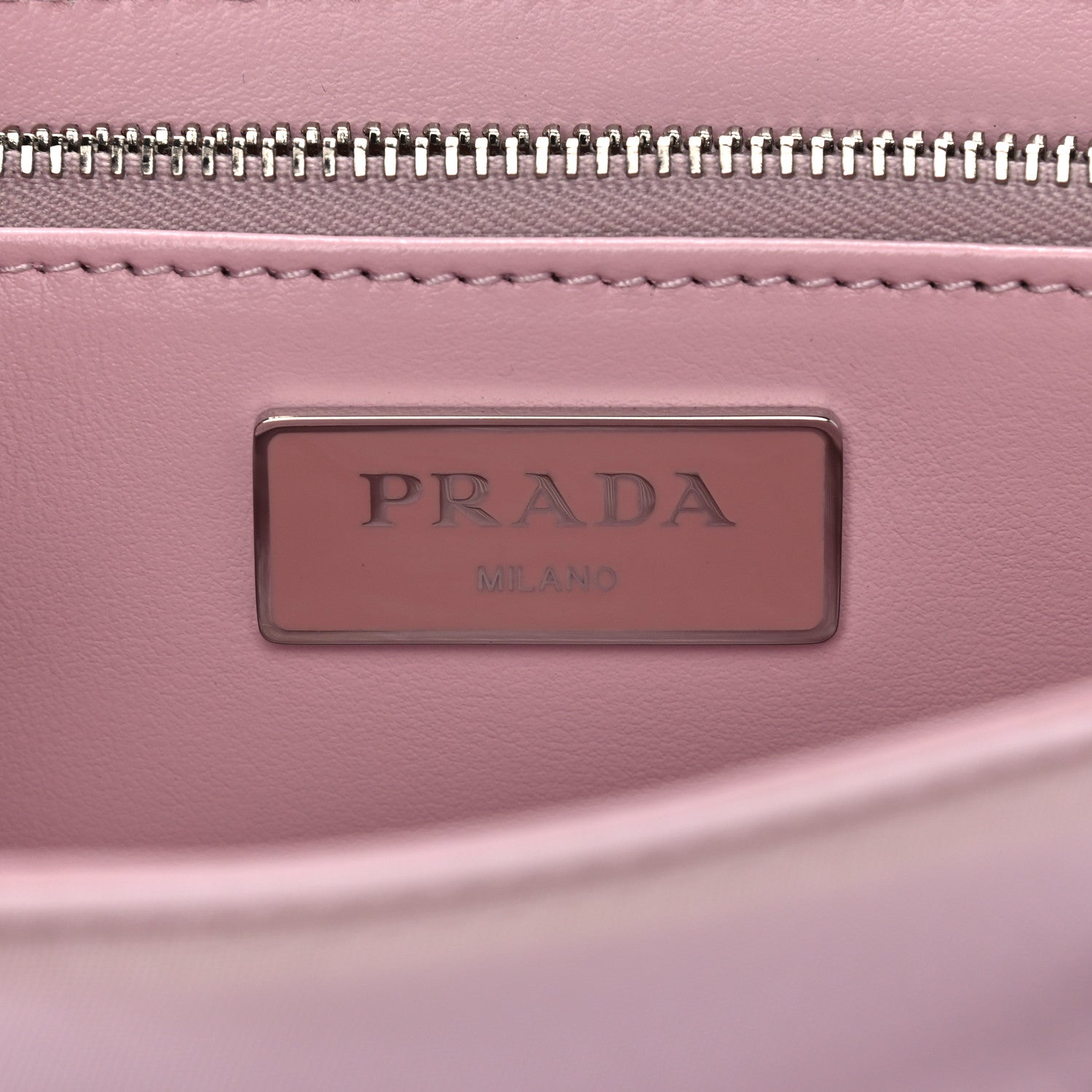 Prada Re-Nylon Spazzolato Double Pocket Buckle Shoulder Bag Alabastro 6 of 9