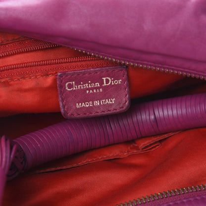 Christian Dior Calfskin Gypsy Hobo Purple 7 of 11