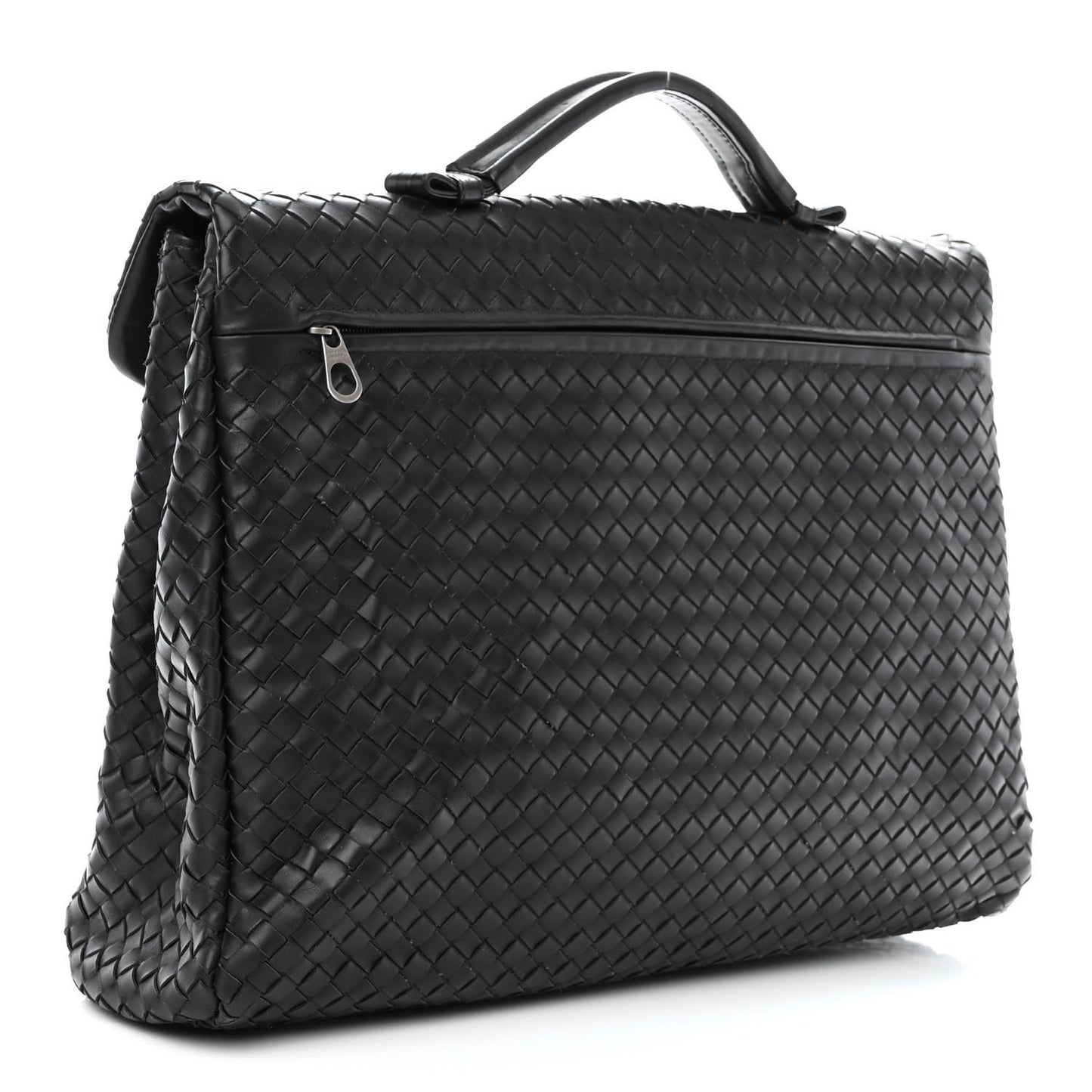 Intrecciato VN Briefcase Black