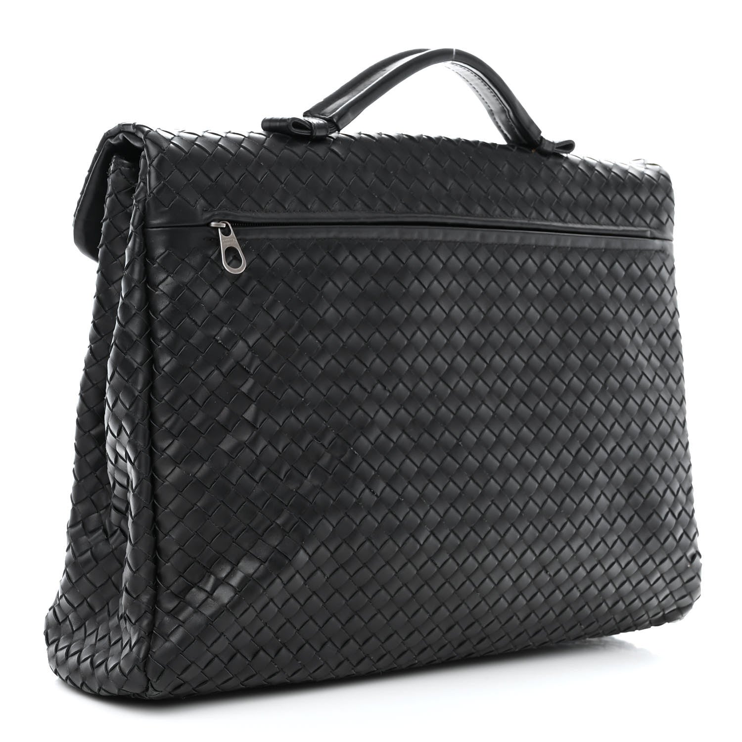 Bottega Veneta Intrecciato VN Briefcase Black 3 of 14