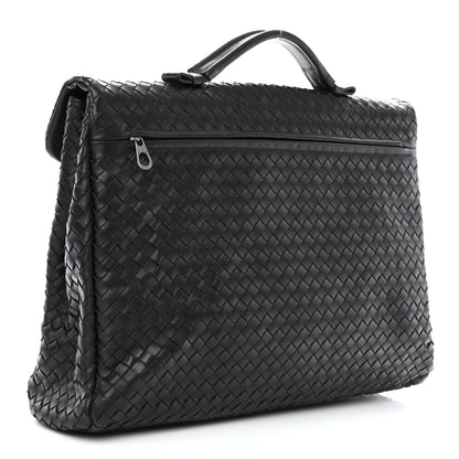 Bottega Veneta Intrecciato VN Briefcase Black 3 of 14