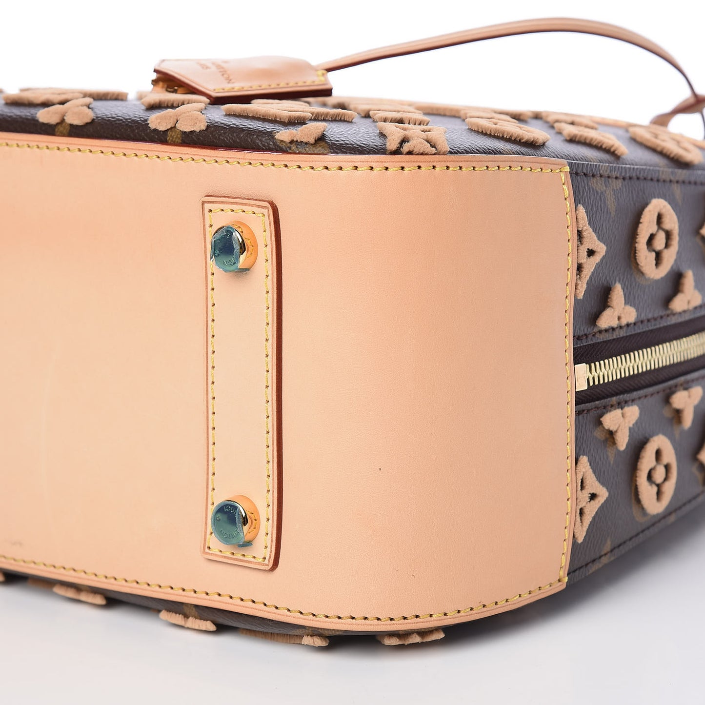 Monogram Tuffetage Deauville Cube Caramel