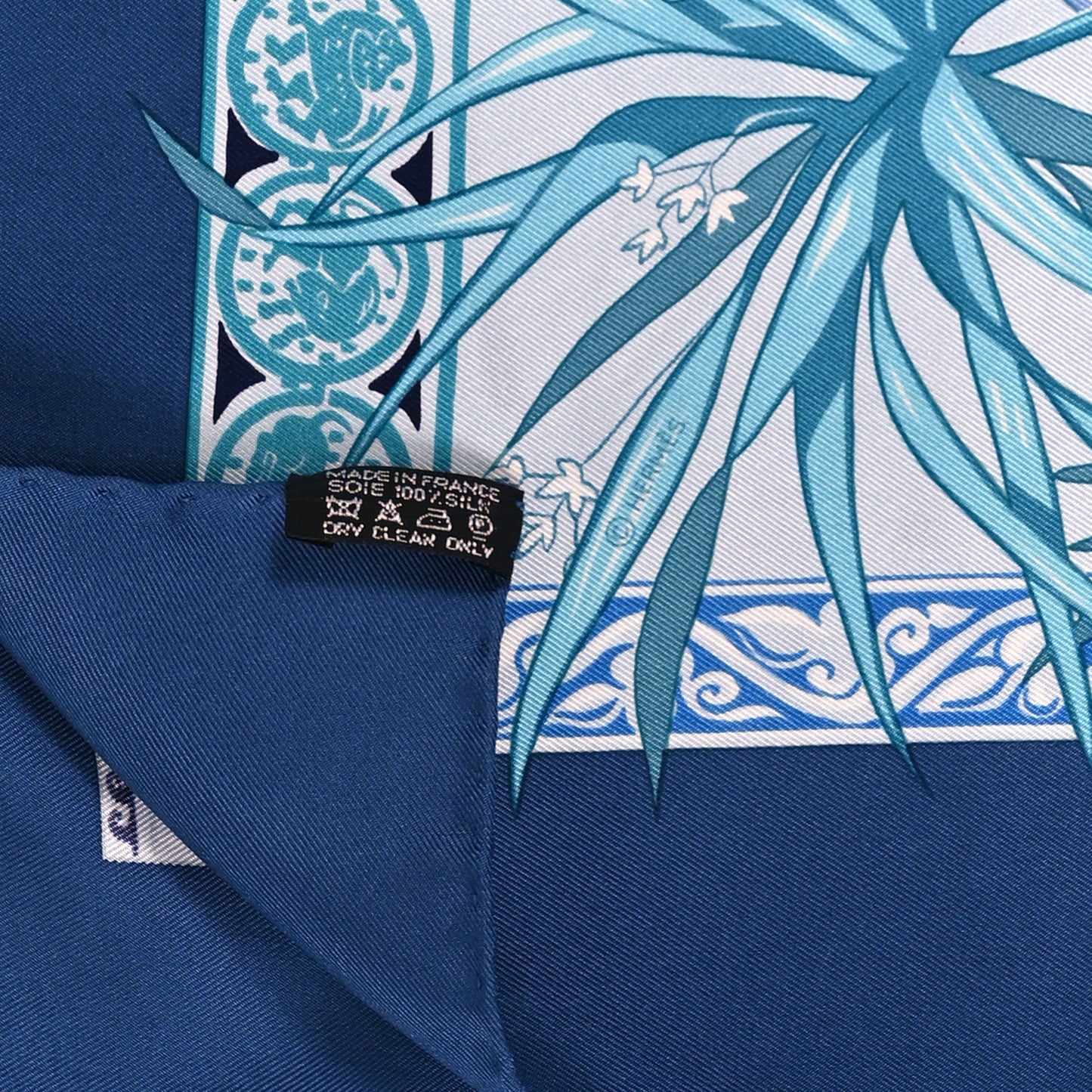 Silk Le Jardin Des Coptes Scarf 90