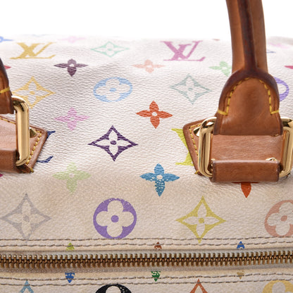 Louis Vuitton Monogram Multicolor Speedy 30 White 12 of 15