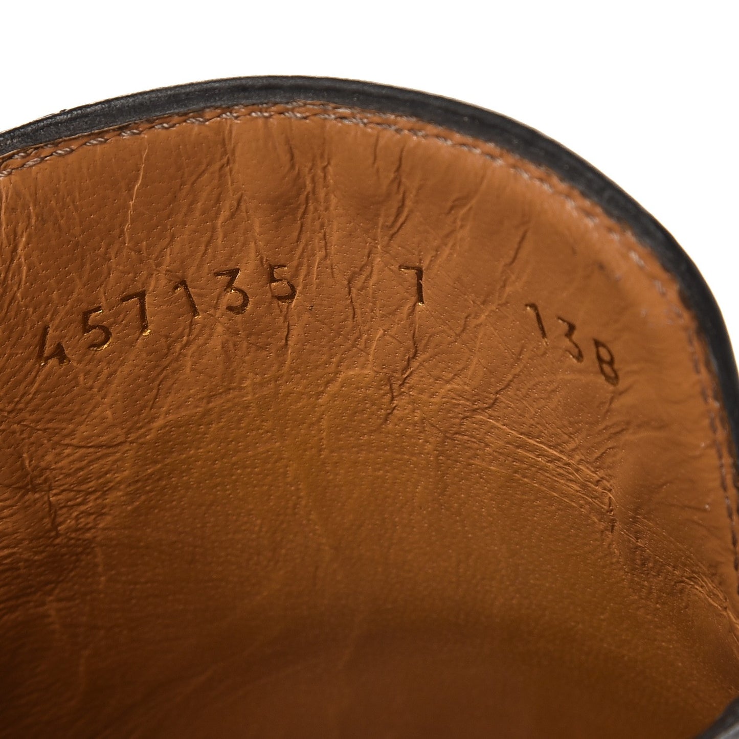Calfskin Tiger Embroidered Mens Princetown Slippers 7 Black