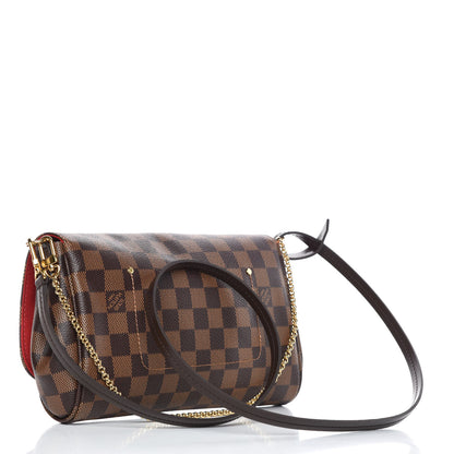 Louis Vuitton Damier Ebene Favorite MM 3 of 11