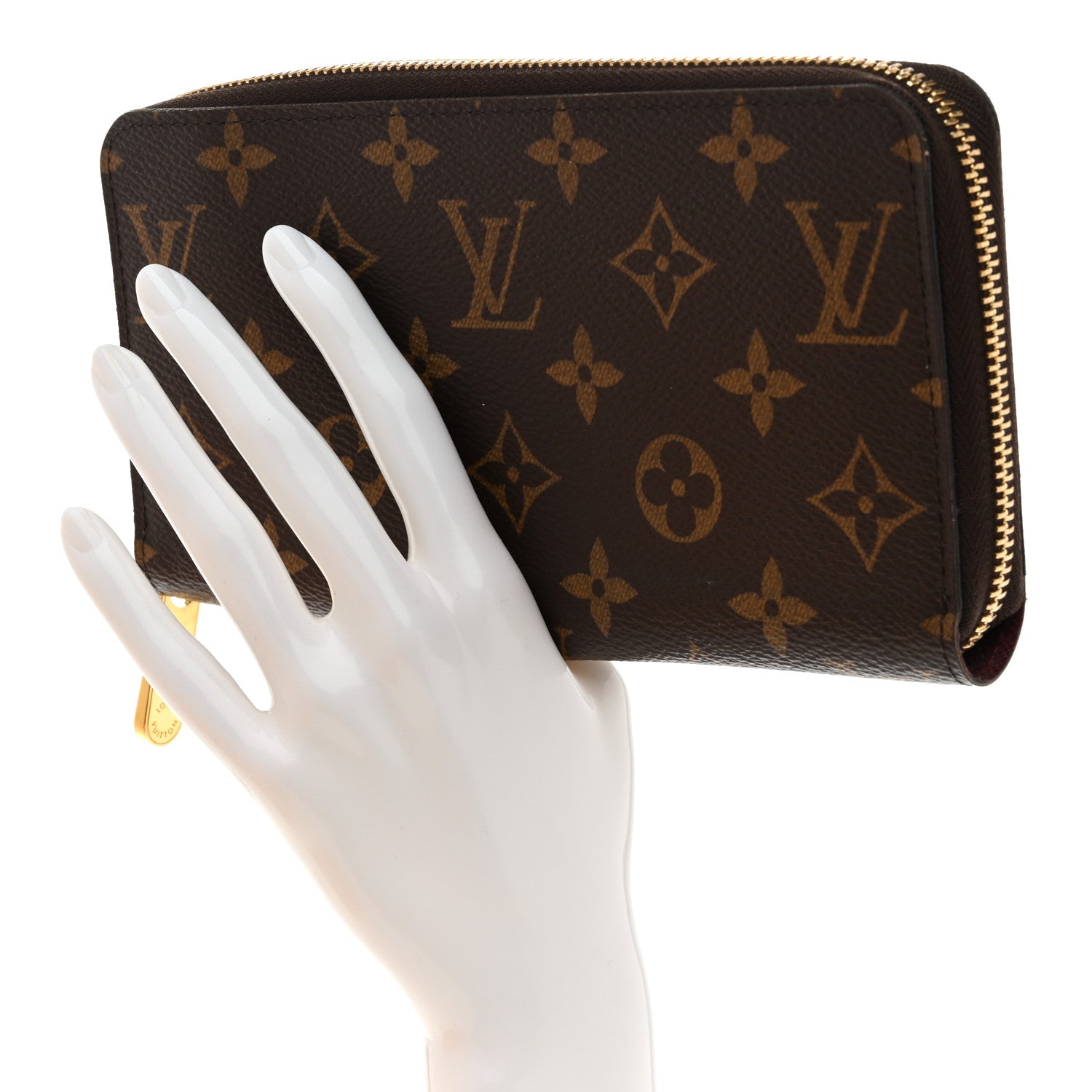 Louis Vuitton Monogram Zippy Wallet Fuchsia 2 of 9